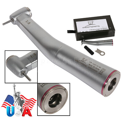 US Dental 1:5 Increasing Contra Angle Handpiece Fit NSK Electric Motor E-type YQ
