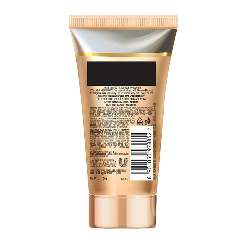 Lakme Absolute Perfect Radiance Intense Brightening Facewash