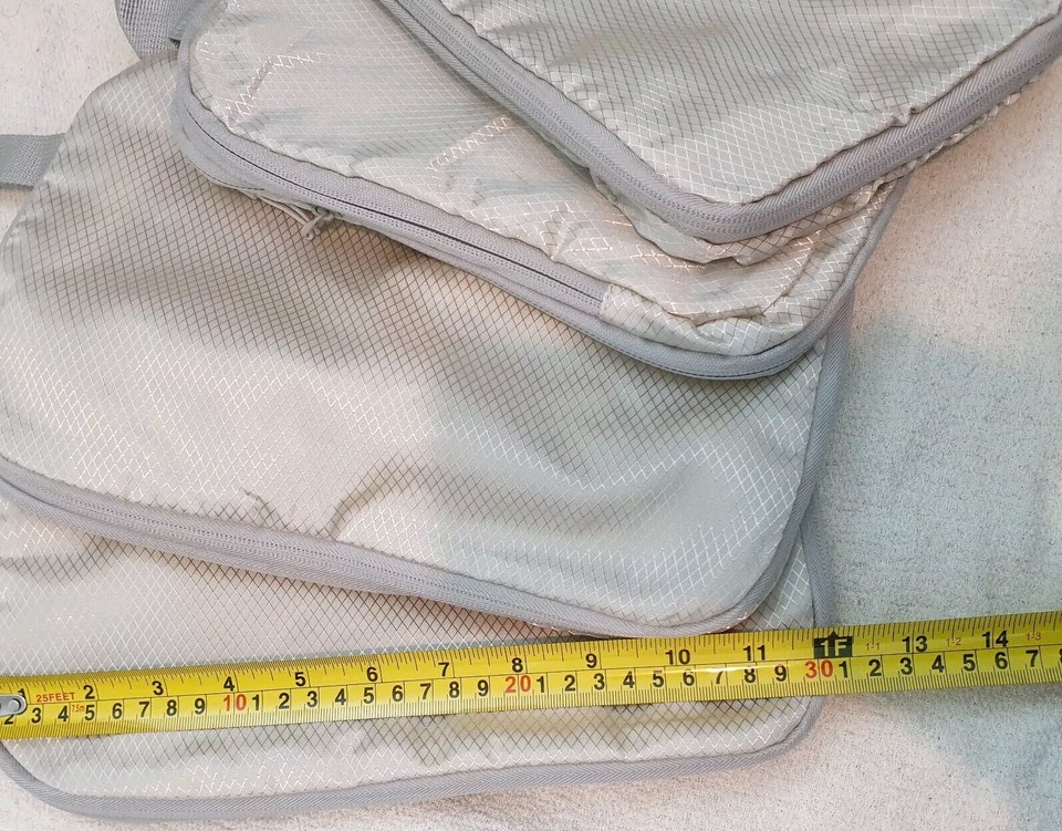 4 Pieces Organiser Set Luggage Suitcase Storage Bags Packing Travel