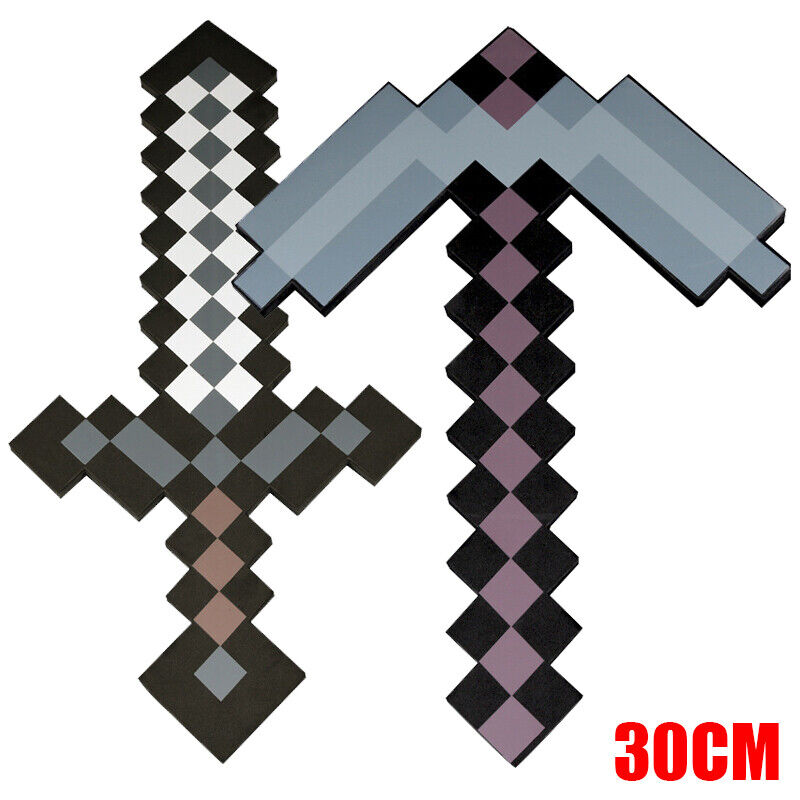 Minecraft Espada,Minecraft Diamond Sword & pickaxe Foam toys