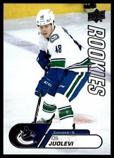 Olli Juolevi 2020 Upper Deck NHL Star Rookies Box Set Card  #3