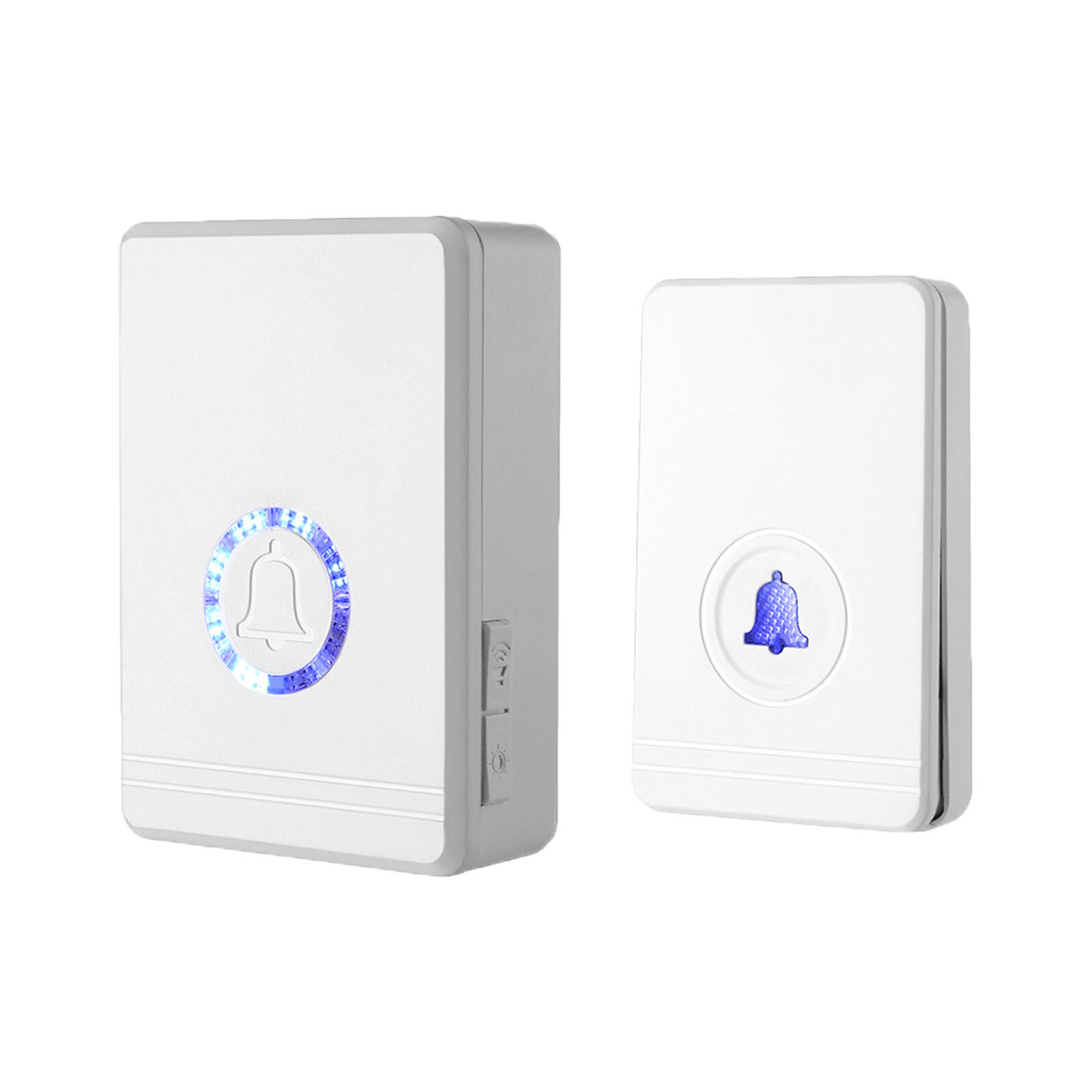 Wireless Doorbell with 48 Chime Songs Waterproof Remote Transmitter and Receiver-image