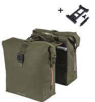 Doppelte Fahrradtasche Basil Soho Nordlicht Mik 41 Liter 15 X 31 X 38 Cm - Mo...