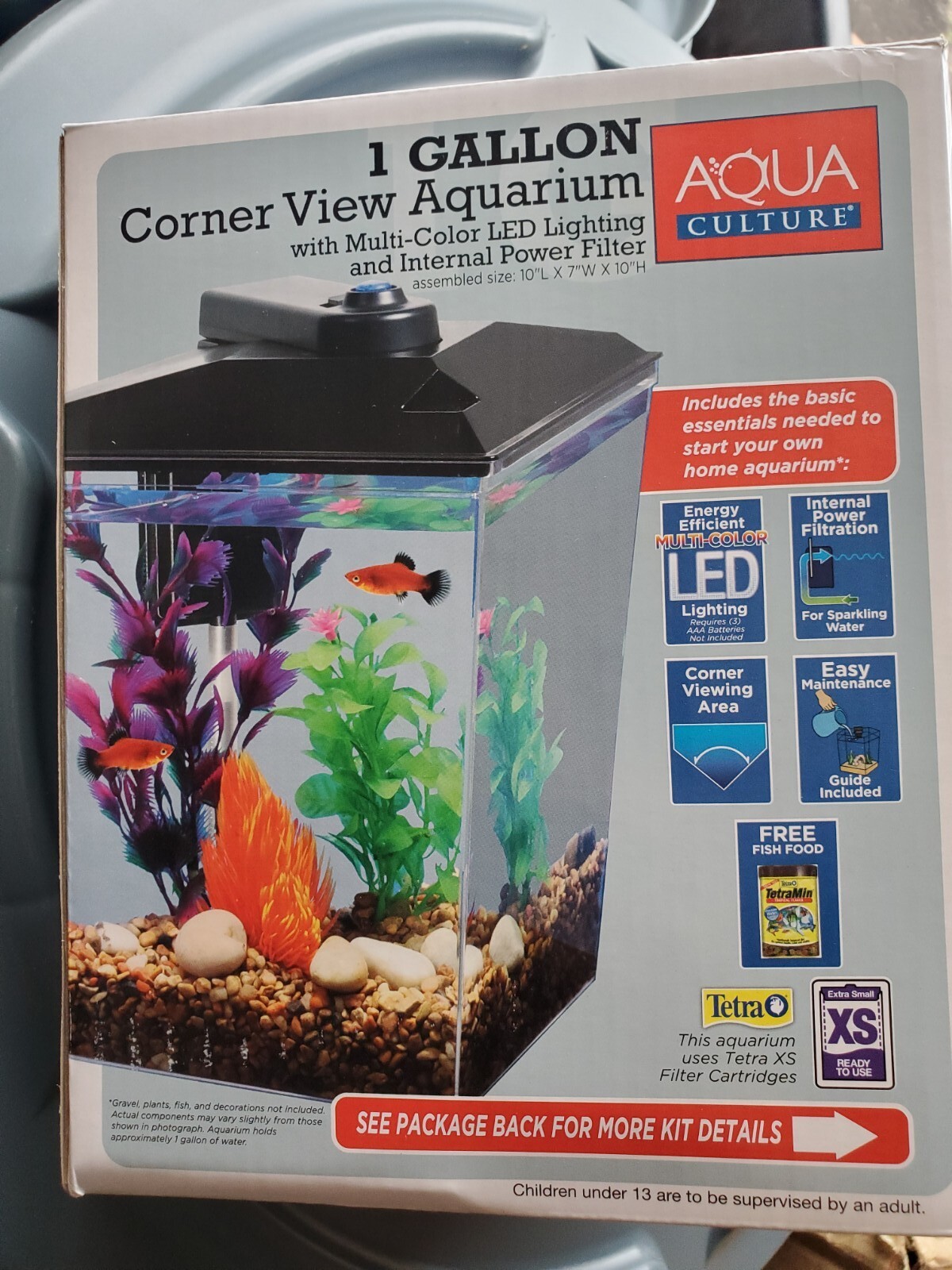 corner view aquarium