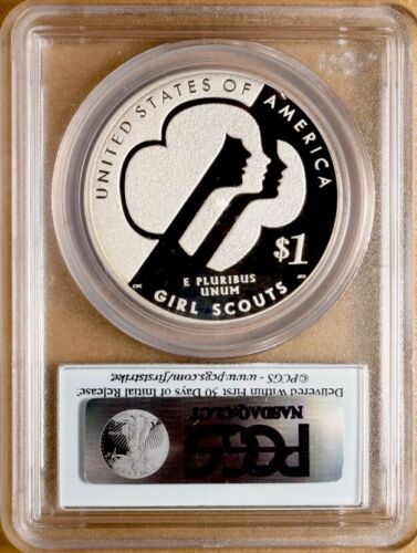2013 GIRL SCOUTS PCGS PR70💥FLAWLESS QUALITY💥FIRST STRIKE - Picture 2 of 5