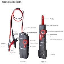 NF-820 Underground Cable Finder Wire Locator High Low Voltage Cable Tester Find