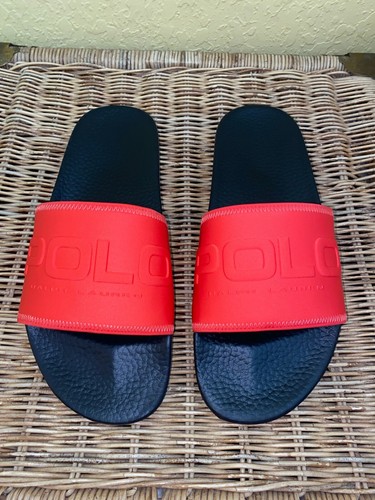 Polo Ralph Lauren Men's Logo Neoprene Slides - 14M