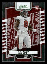 2023 Panini Absolute #184 YaYa Diaby Rookie Green Tampa Bay Buccaneers