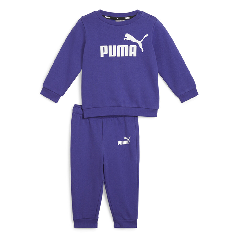 Комплект для бега трусцой с круглым вырезом и толстовкой Puma Minicats Essentials для маленьких мальчиков, размер от 4 лет, ок.
