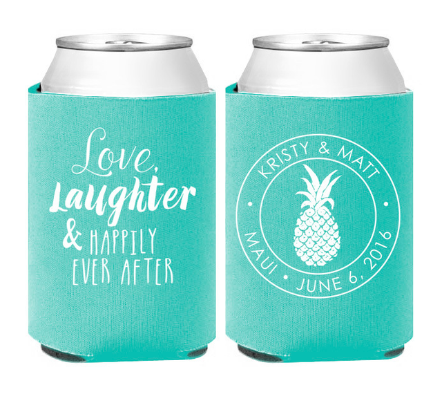 beach themed koozies