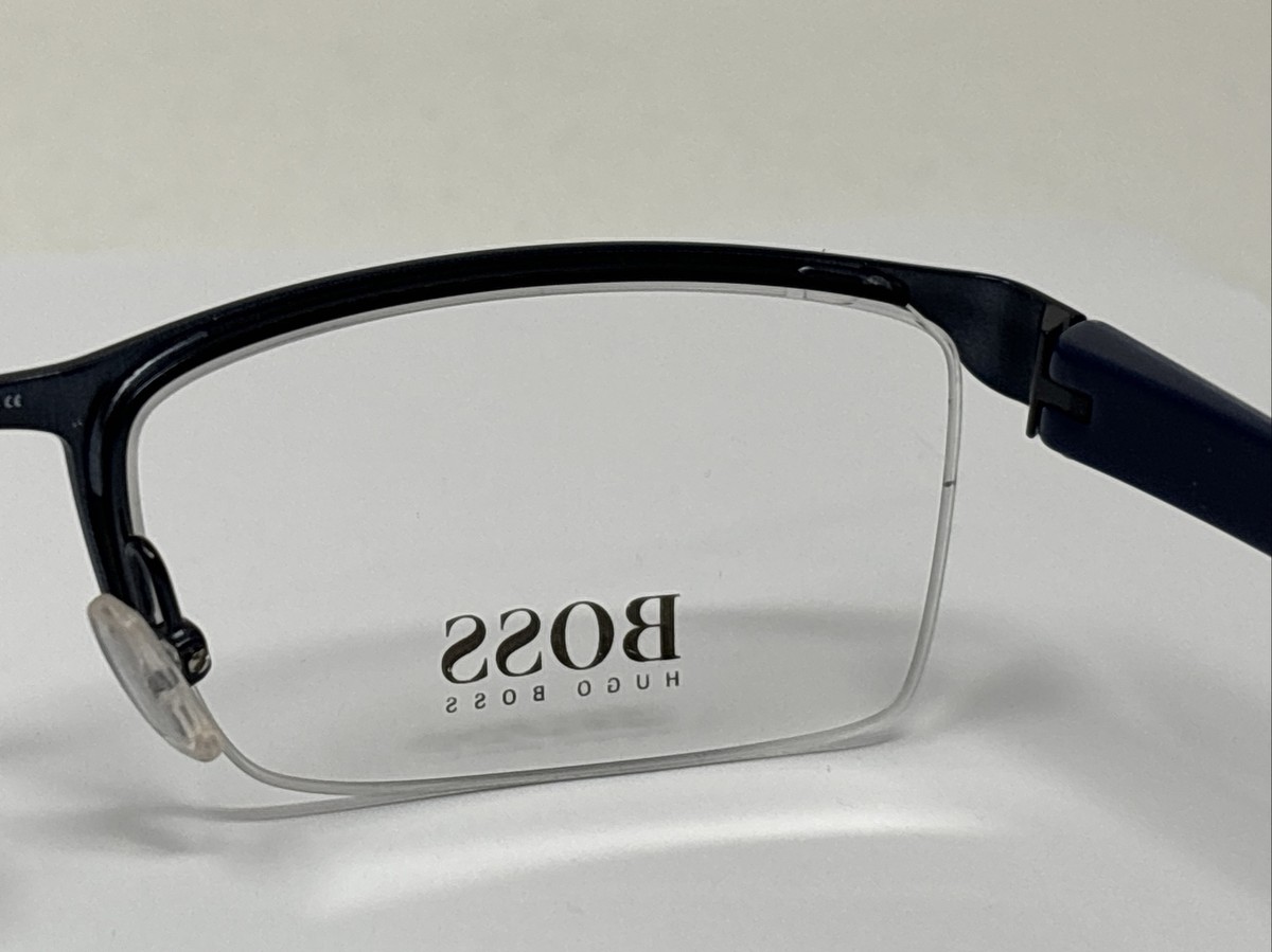 Hugo Boss Eyeglasses Boss 0878 0J4 140 55/19 7-4 Half Rim Hugo Boss Eyeglasses Boss 0878 0J4 140 55/19 7-4 Half Rim