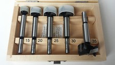HM HW SK 1 Hartmetall Kunstbohrer Forstnerbohrer Satz 5 tlg. von Edess&ouml; Neu