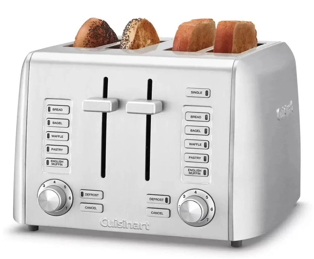 2 Slice Metal Classic Toaster - Preferred By Chefs 