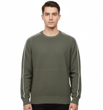 Henley-Style V-Neck Sweater - Men's Edition