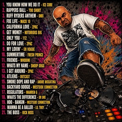 mix cd music various artist party dj hip hop rap and more classics Dance Radio