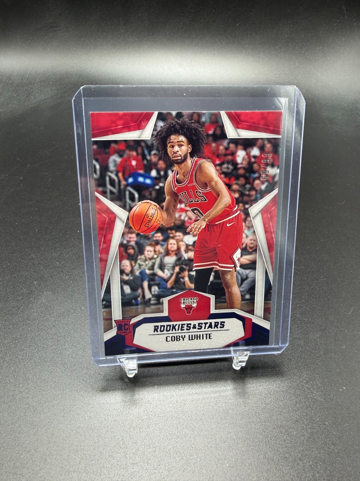 Coby White Rookie /99 Blue 2019-20 Panini Chronicles - Rookies and Stars #683 RC
