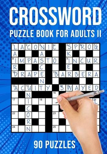 Puzzle King Publishing Crossword Puzzle Book for Adults II (Tascabile)