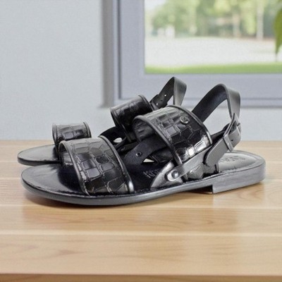 knee length dresses for ladies Classic Men’s Leather Fisherman Dress Sandals Brown / US 6 / UK 5 / EU 39
