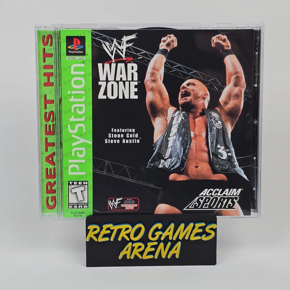 Sony PlayStation 1 WWF War Zone Video Games for sale | eBay