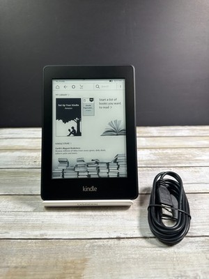 Amazon Kindle Paperwhite (6th Gen.) DP75SDI 4GB Wi-Fi 6'' eReader Works! Read!!