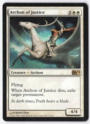 Archon of Justice #6/249 Magic 2012 (M12) Rare