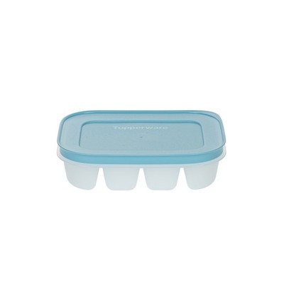 Tupperware Eiswürfler Mini Eismacher Eisform Icemaker Rauchblau