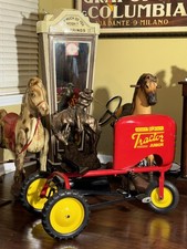 Vintage - BMC Tractor Junior - Heavy Duty - Pedal Tractor-VERY NICE RESTORATION 