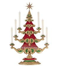 Katherine's Collection Christmas Ball Tree With Candles