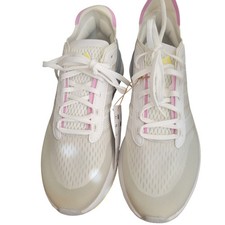 Adidas Avryn Blanco Maravilla Azul Mujer Tenis Atléticos para Correr Talla 10 Malla