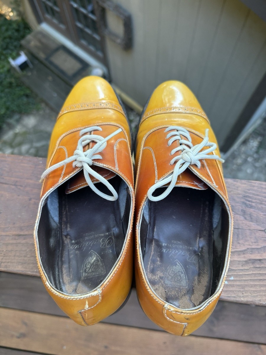Stacy Baldwin Sunset Leather Cap Toe Oxfords Men display picture 1