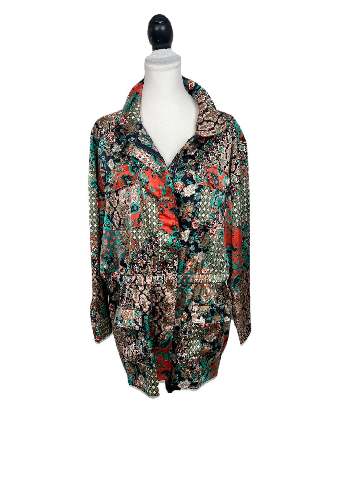 Ruby Rd Jacket Petite Plus Size 2X Artsy Zippered… - image 14