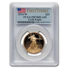 2014-W 1/2 oz Proof American Gold Eagle PR-70 PCGS (FirstStrike®)