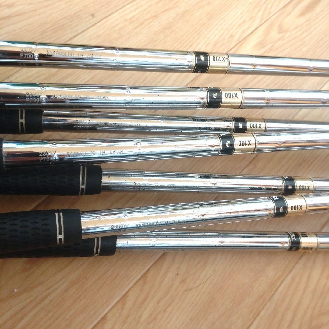 [MIZUNO] MP-37 Iron Set 4,5,6,7,8,9,P 7 pieces Dynamic Gold X100 USED From Japan