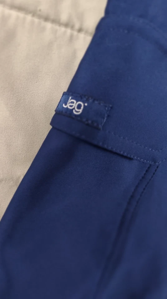 Pantalones cortos de baño JAG Boyleg para mujer XL azul con cordón cintura Foto 3 de 4