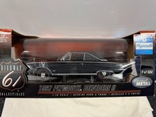 HWY61 1/18 Diecast 1967 Plymouth Belvedere II 1 Of 504 Triple Black #50192