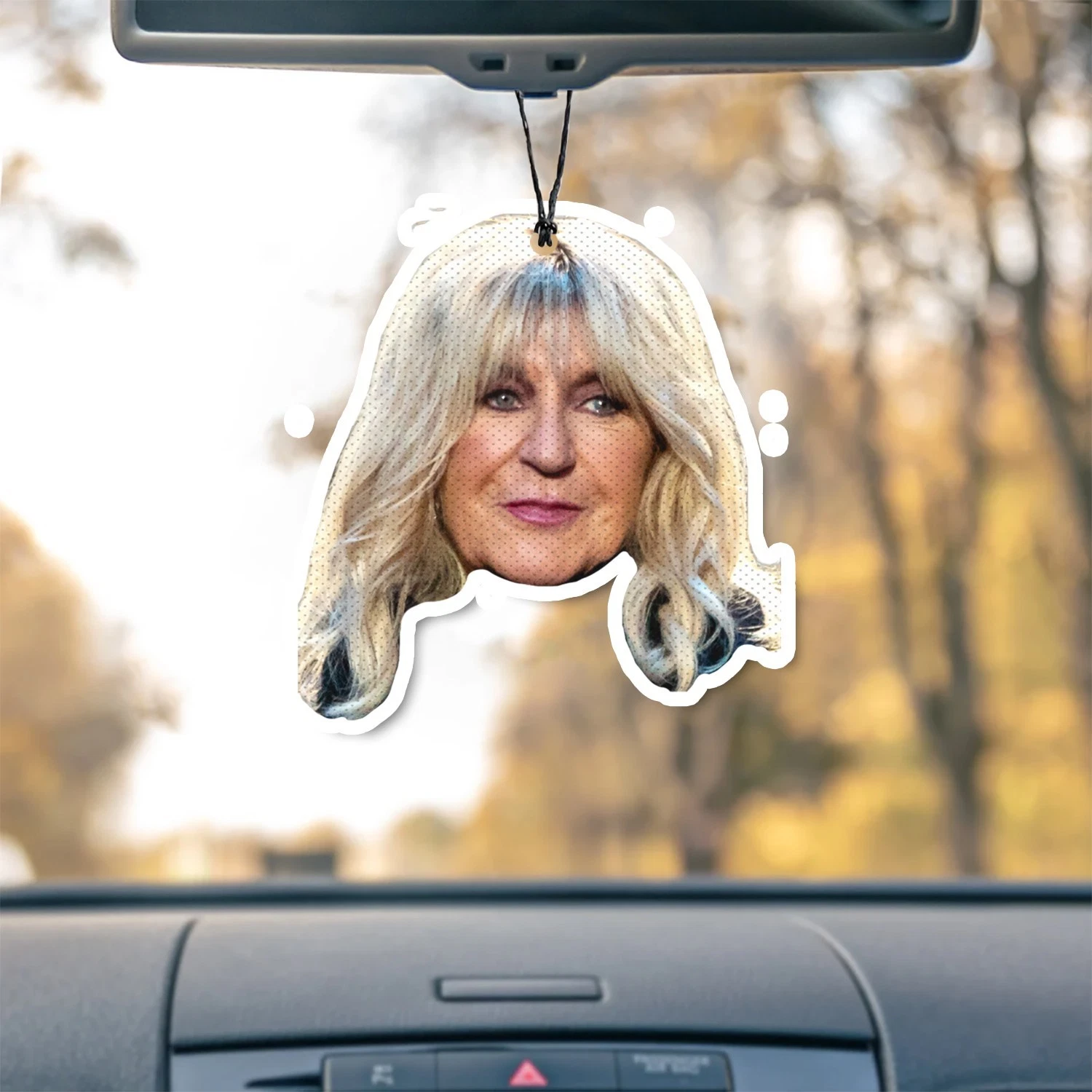 Fleetwood Mac Unscented Hanging Car Air Freshener Freshie