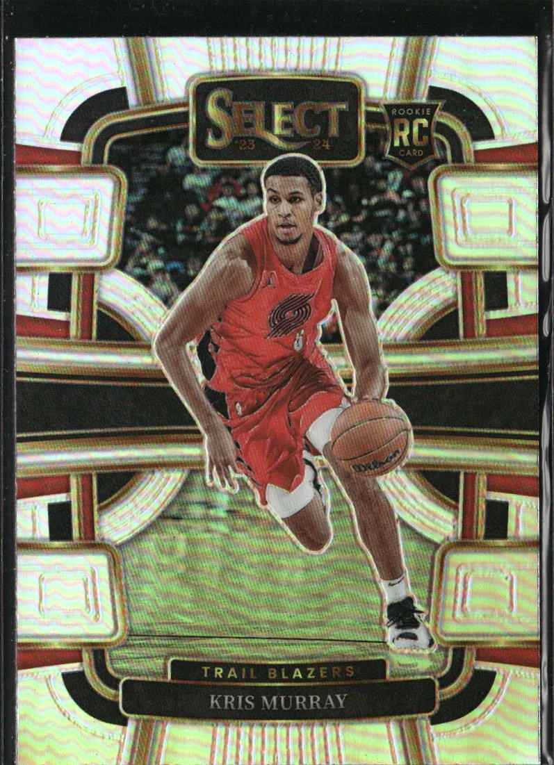 2023-24 Panini Select #91 Kris Murray Silver Prizms