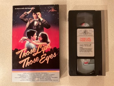 Those Lips, Those Eyes (VHS, 1985, MGM Big Box) Frank Langella, Thomas Hulce