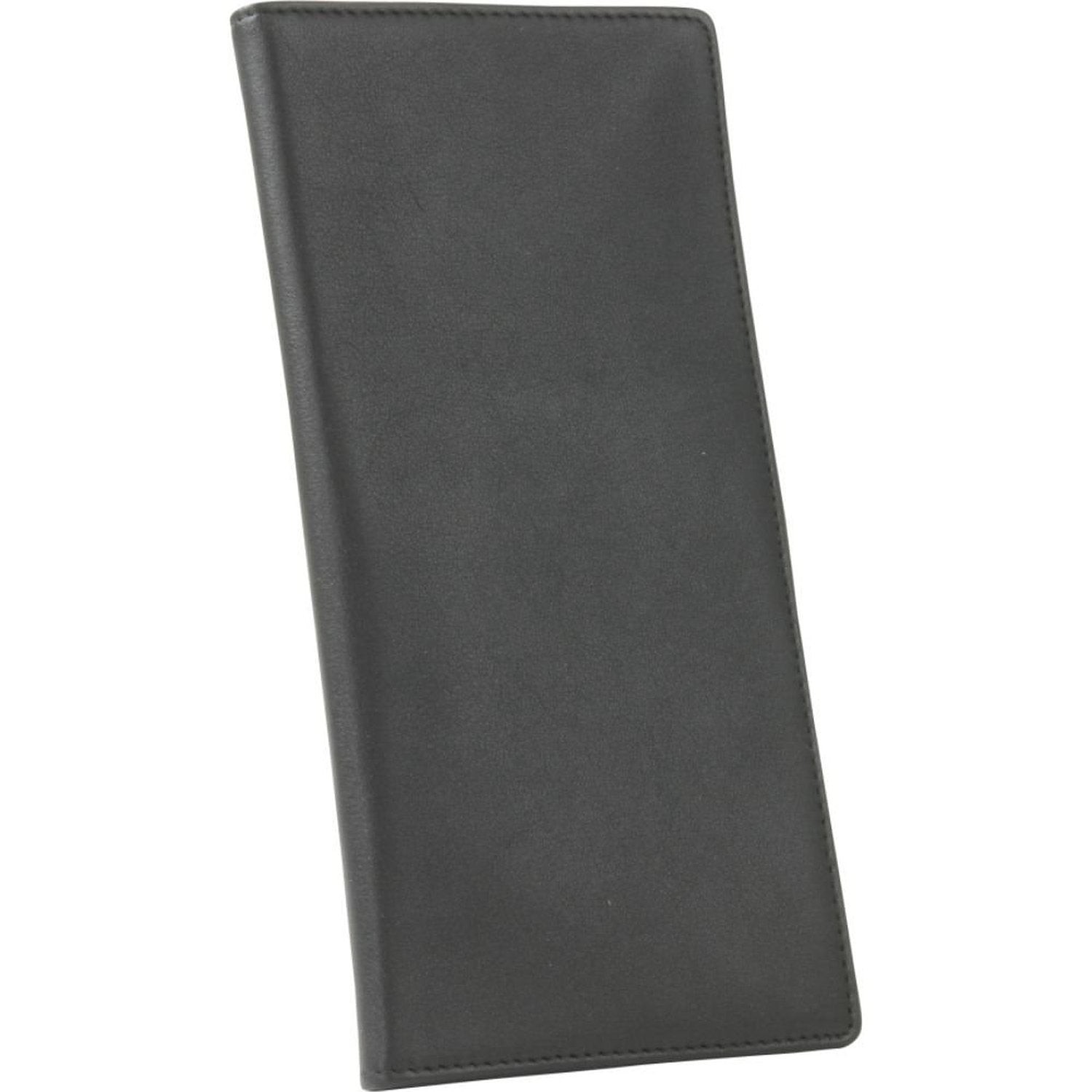 Royce Leather Passport Ticket Holder-Metro Collection Black 