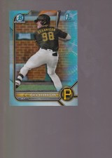 2022 Bowman Draft Baseball #BDC-154 Jack Brannigan 1st Bowman Pittsburgh Pirates
