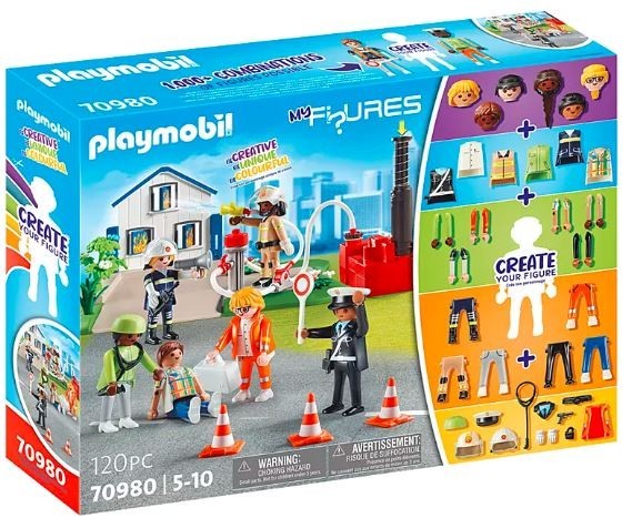 4008789709806 70980 My Figures set: Rescue action Playmobil