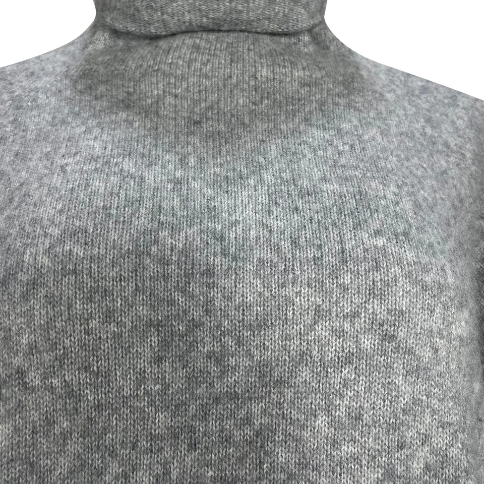 Suéter de cuello alto The Row en lana gris L Foto 2 de 4