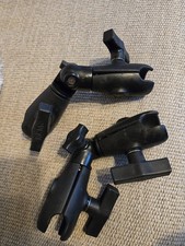 1 Pair of RAP-200-12U RAM Double Socket Swivel Arm - C Size 1.5''