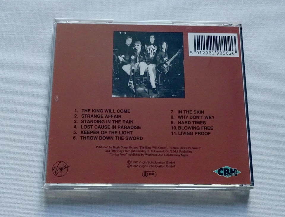 Wishbone Ash - Live In Chicago (Virgin CBH Records CD 1992) - Bild 2 von 3