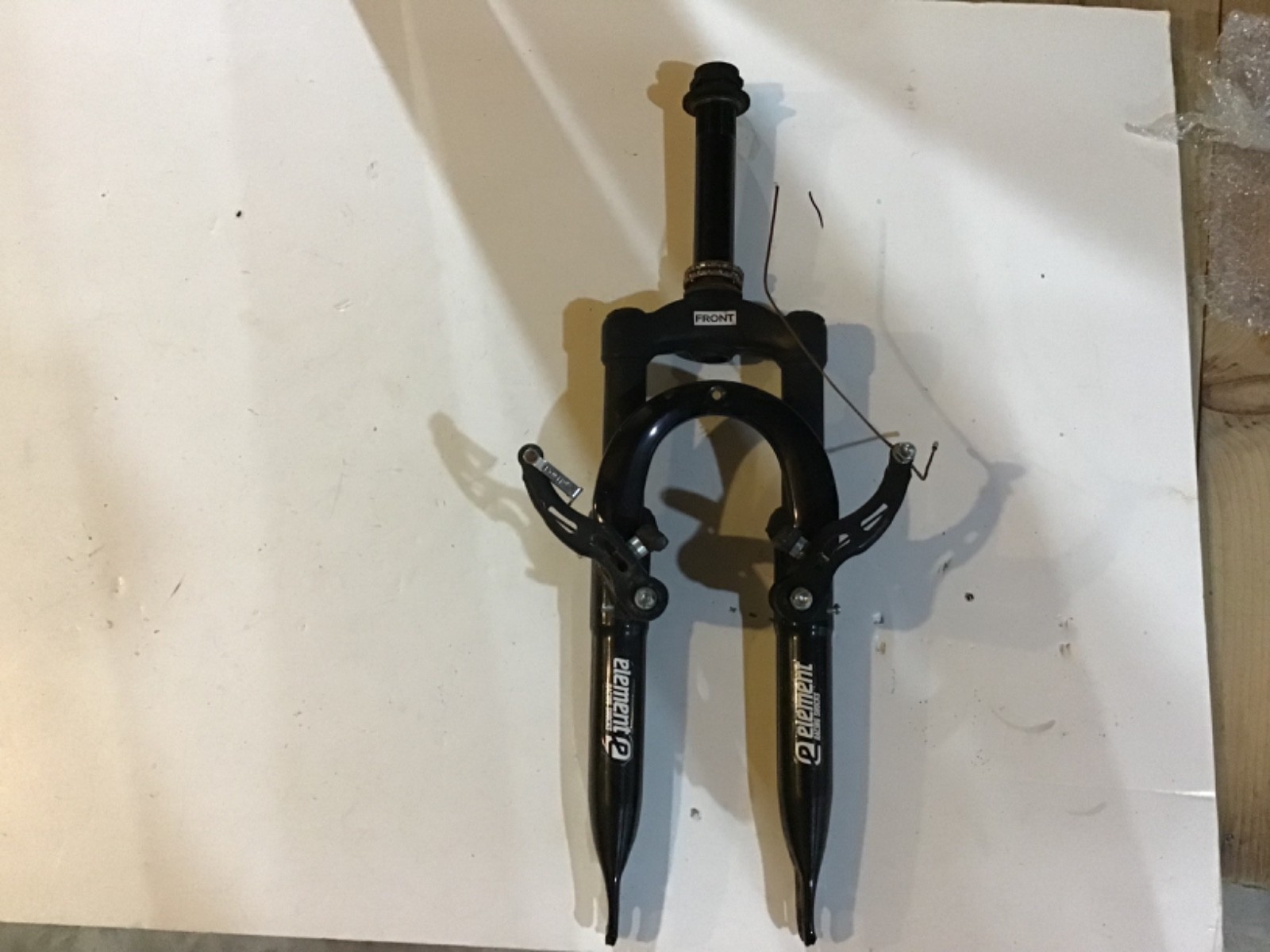 FORK BICYCLE 20”    Suspension -Brakes- Bearings- COMPLETE.  140mm