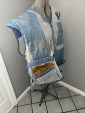 Vintage Scatter Gunner E.I.Anderson Shooting Vest Men's Size XL XXL blue Mesh