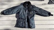 Vintage RefrigiWear Mens Insulated Jacket with Fleece Collar Large Made in USA