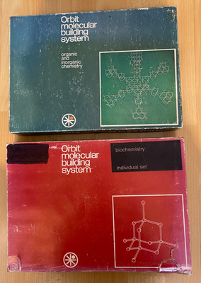 2 x Orbit Molecular Building Systems, 70er Jahre, Cochranes of Oxford Scientific