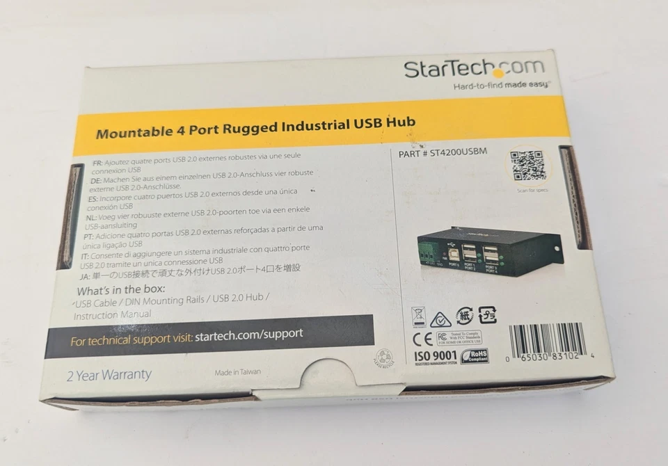 StarTech 4-in-1 USB-C Video Adapter Space Gray 4K - Image 2 of 4