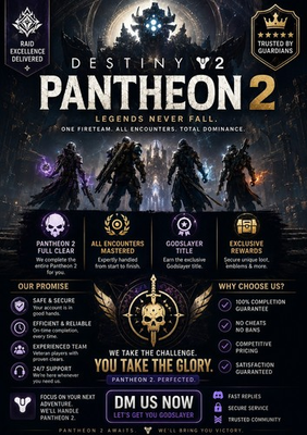#ad PANTHEON 2.0 • WEEK 1 COMPLETIONS • ALL PLATFORMS $160.00